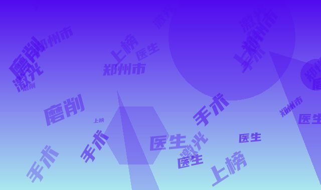 郑州市激光磨削手术医生上榜清单前十位哪个强-张富英医生收费价格不贵