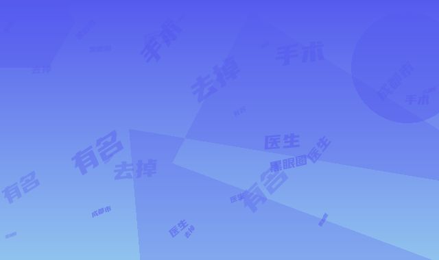 成都市黑眼圈做手术去掉有名的医生(王青松医生实力突出的专家)